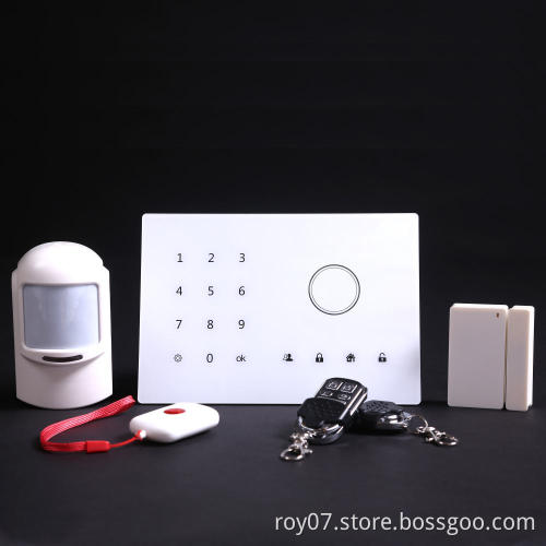 Easy Operate Wireless Alarm System With iOS & Android APP Control